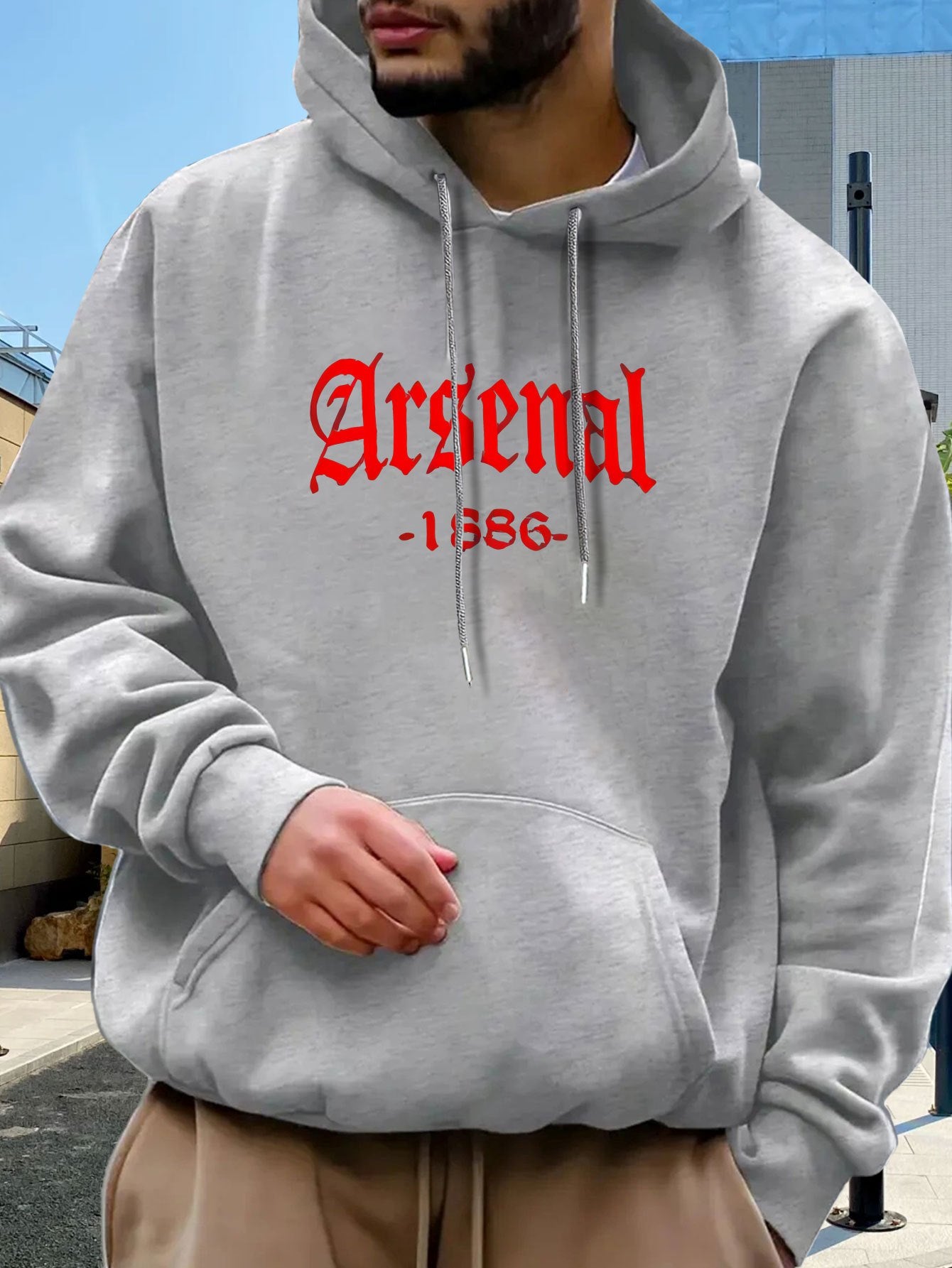 Loose-fitting Cardigan With A Zipper Fleece Hoodie For Fall And Winter