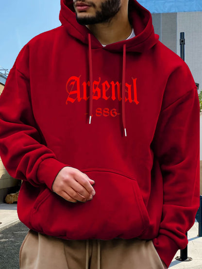 Loose-fitting Cardigan With A Zipper Fleece Hoodie For Fall And Winter